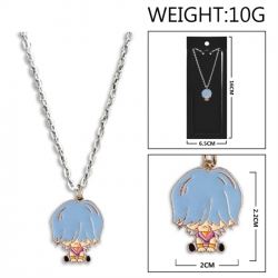 K-Pop:Demon Hunters Anime peripheral colorful drip oil alloy necklace price for 5 pcs