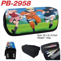 Naruto Anime double-layer pu l...