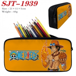 One Piece Anime nylon student pencil case 23x11x5cm 