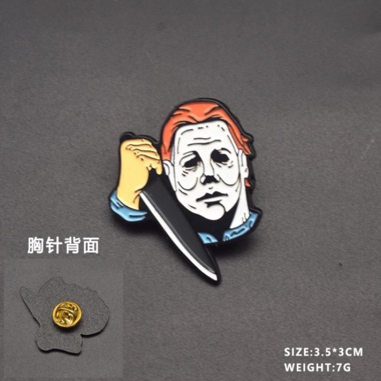 Joker Anime cartoon metal brooch price for 5 pcs 