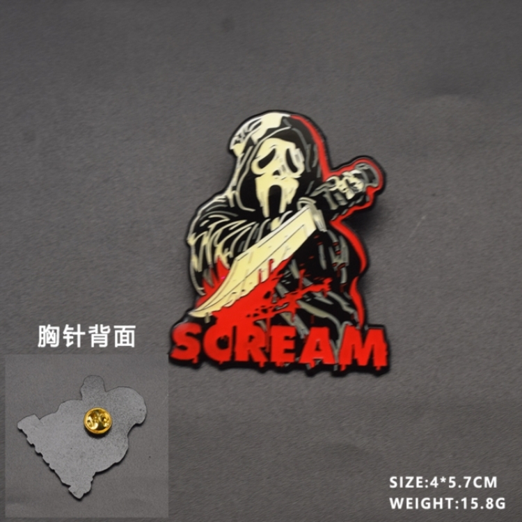 Joker Anime cartoon metal brooch price for 5 pcs 