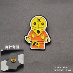 Joker Anime cartoon metal brooch price for 5 pcs 